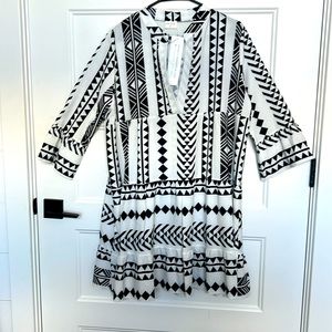 Oversized tunic dress